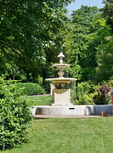 Springbrunnen im Borough-garden
