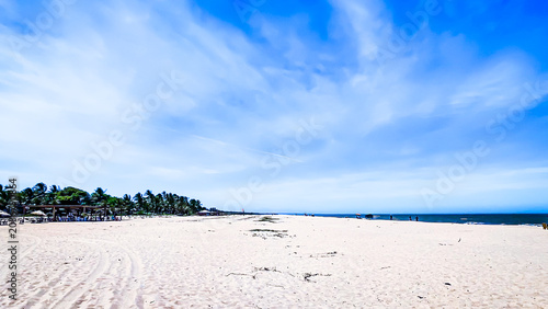 Fotografija sand beach and blue sky