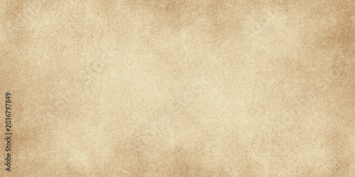 Vintage beige paper texture background with subtle vignette borders and speckles, blank antique paper background with a warm beige and tan gradient texture.