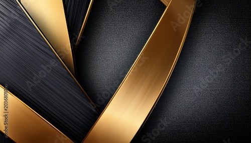 Black Gold Grey Elegant Certificate Award Background Template