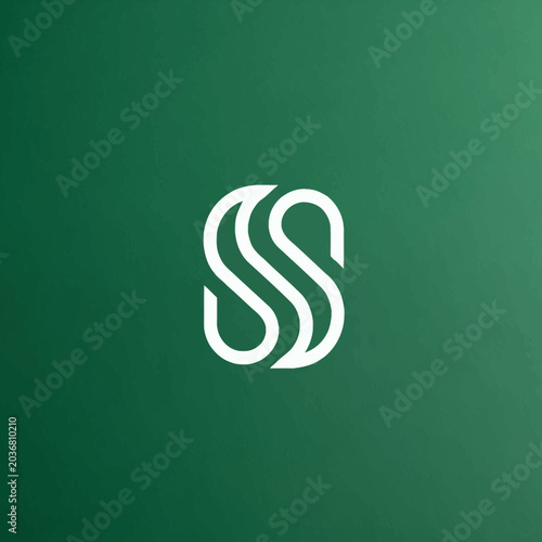 Abstract S Letter Logo Design.
