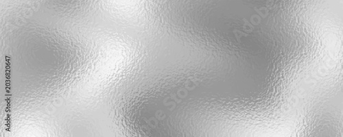 White gray foil glass texture background. Abstract gradient bright light reflection and shiny rough texture surface. Glass effect background