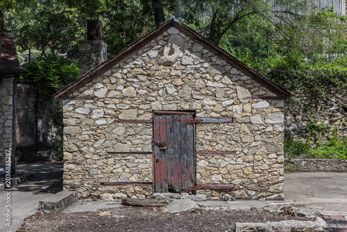 old wooden house