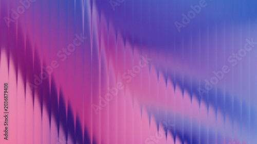 Konstfotografi A soft purplish pink, and light blue vertical wavy lines that curve dynamically and smoothly
