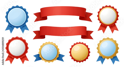 Konstfotografi achievementbadges, awardicons, rewardsymbols, recognitionicons, badges, ribbons,
