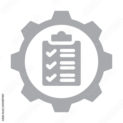 Checklist Gear Icon