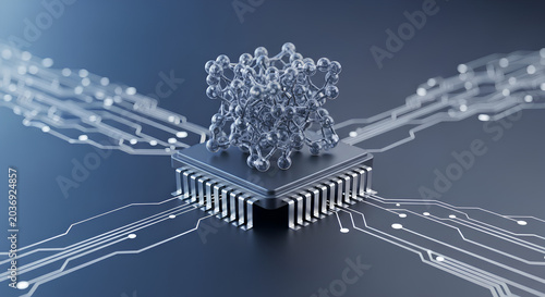 Advanced digital processing unit with intricate circuit board design.