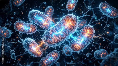 Microscopic Visualization of Bacterial Structure and Molecular Interaction Under Intense Blue Light