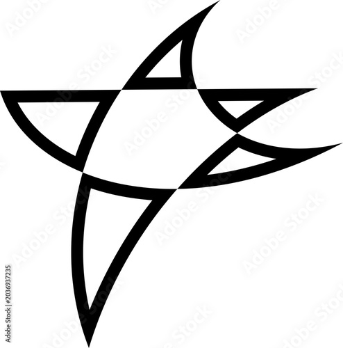 Star icons, sparkles, shining burst. Flat design