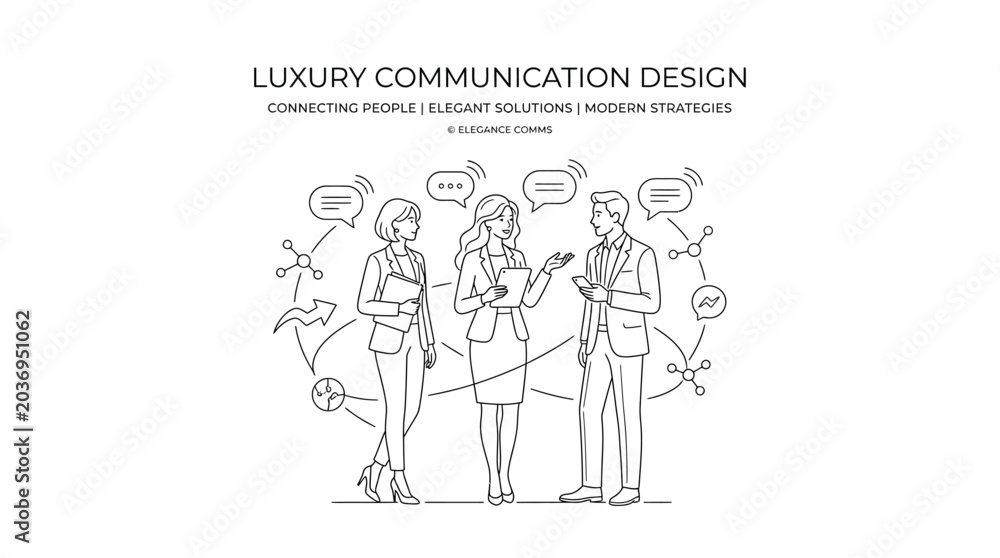 Obraz premium Business professionals discussing modern strategies