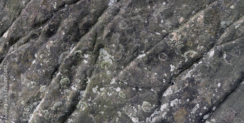 Tablou pe pânză Rock and stone texture grey material background pattern