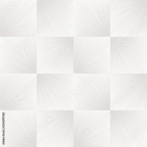 Bilde på lerret Seamless sophisticated geometric texture featuring radiating sunburst lines in s