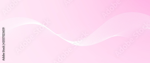 Quadro em tela Linear wavy pattern background