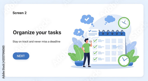 Achieve peak productivity by organizing your tasks and mastering deadlines with this dynamic visual