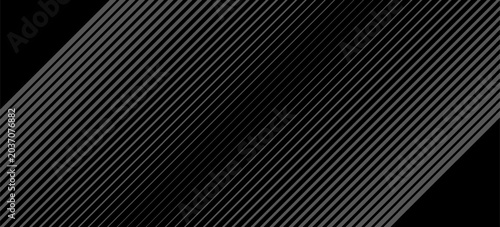 Bild auf Leinwand Black oblique straight line background