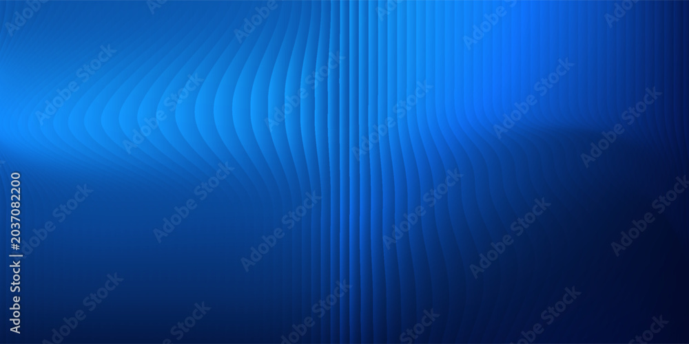 Fototapeta premium Colorful abstract blue background ,Blue curve design smooth shape by blue color with blurred lines ABSTRACT