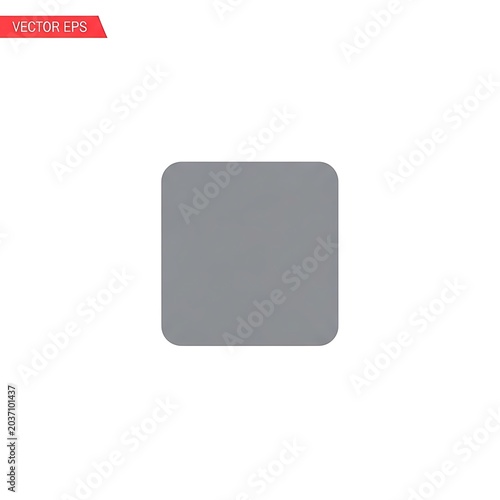 Red and gray minimalist design with square.