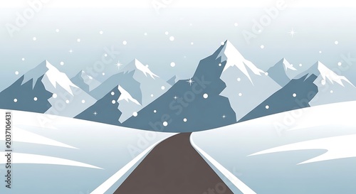 Snowboarder performing aerial trick in winter landscape.
