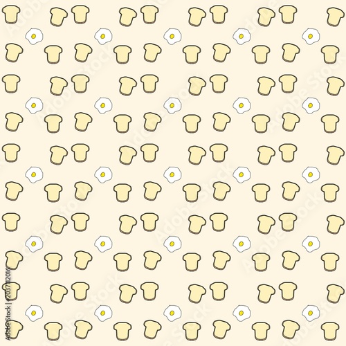 vector seamless pattern with circles