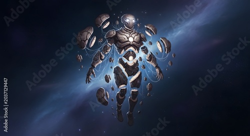 Abstract Cosmic Being of Fragments and Stellar Energy in the Dark Expanse
