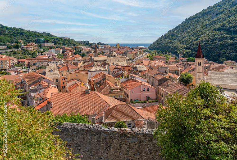 Obraz premium Finalborgo in Italy