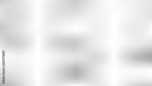 Konstfotografi Horizontal gray lines stretch across a bright white surface in this industrial vector background, featuring vertical light gradients that mimic a brushed aluminum metal texture
