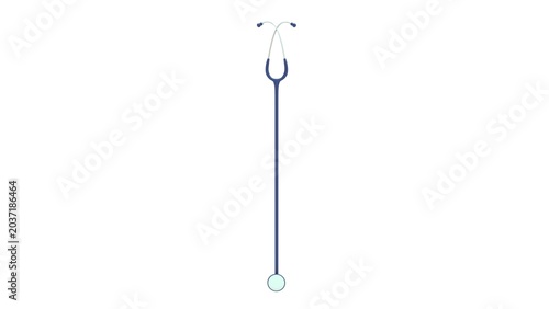 A stethoscope is a medical device used by healthcare professionals for auscultation, which is listening to internal sounds of the human body. It is primarily used to monitor heartbeats, listen to brea