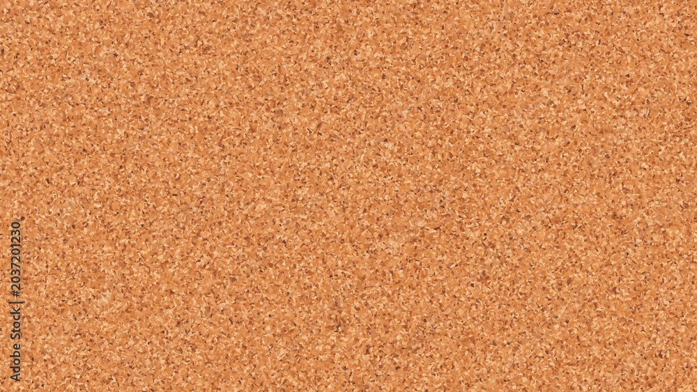 Εκτύπωση καμβά Natural cork board texture background with organic grain pattern for office bull