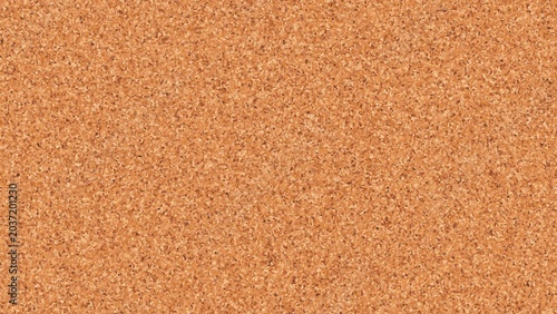 Bild auf Leinwand Natural cork board texture background with organic grain pattern for office bull