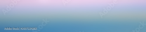 Slika na platnu Pastel gradient background with soft horizon evoking calm sea at dawn for minima