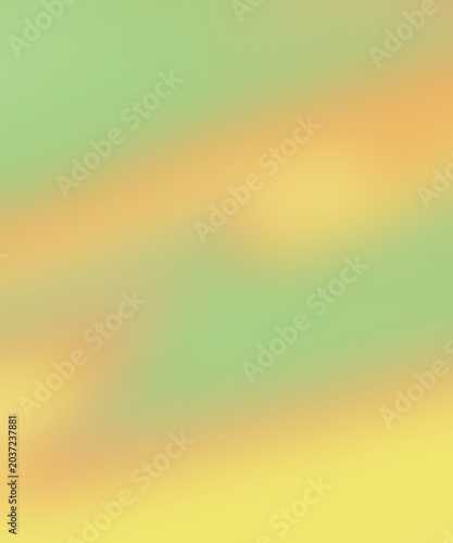 Funny summer background with blur gradient of red, green, orange, and rainbow colors for wallpaper