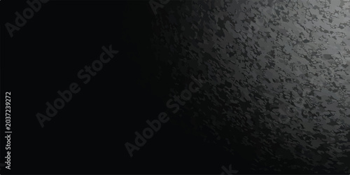 Photos Dark black gradient background with fine texture and upper right light gradient