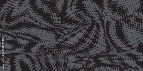 Fotografi Background with irregular, chaotic dots, points, circle