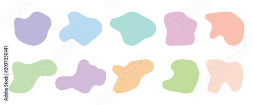 Tableau sur toile Random shapes