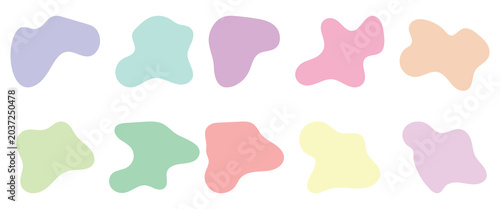 Tableau sur toile Random shapes