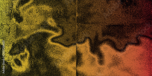 Bild auf Leinwand Trendy grunge parental advisory style background with gradient heavy grain noise