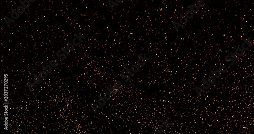 Cuadro en lienzo Dark red brown galaxy space background