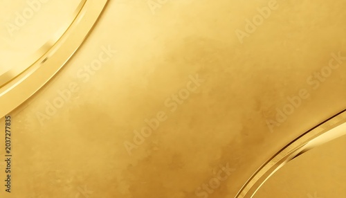 Minimalist luxury background design featuring a predominant gold color palette with subtle gradients and textured effects, created as a vector graphic in eps 10 format, incorporating sleek lines, simp