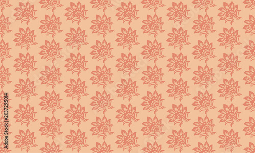 seamless damask pattern