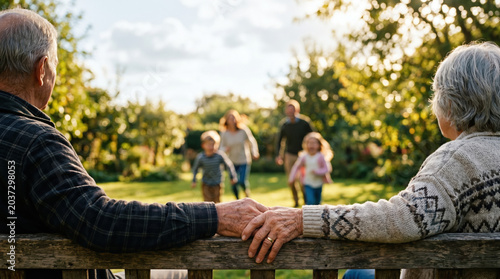 Building wealth using life insurance a family gathering in nature's embrace