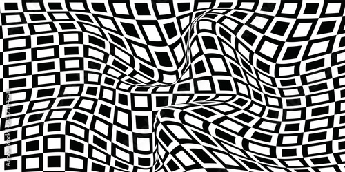 Obraz na płótnie Abstract black and white texture for printing