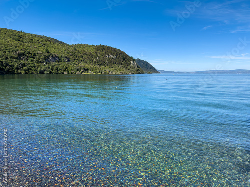 Slika na platnu Whangamata Bay, Lake Taupō, New Zealand