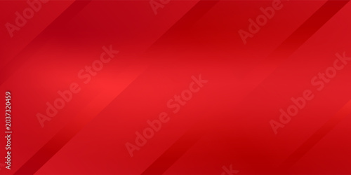 Bilde på lerret The wallpaper is bright red and there are lines that resemble the color red
