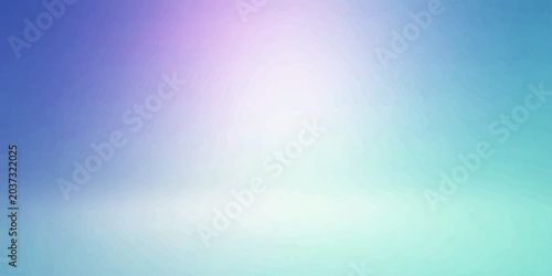 Tableau sur toile Abstract colorful blue gradient background with soft light lines texture and vib