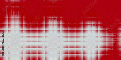 Obraz na płótnie Abstract background in the form of red halftone dots which is very good for making wallpaper