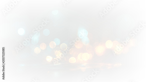 Fotografia Vibrant bokeh glow with blurred light circles and abstract effect PNG