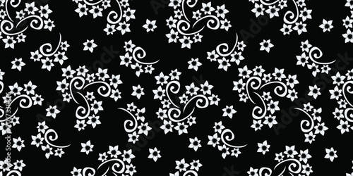 Floral pattern. Pretty flowers on white background. Printing with small multicolor flowers. Ditsy print. Seamless vector texture. Spring bouquet.