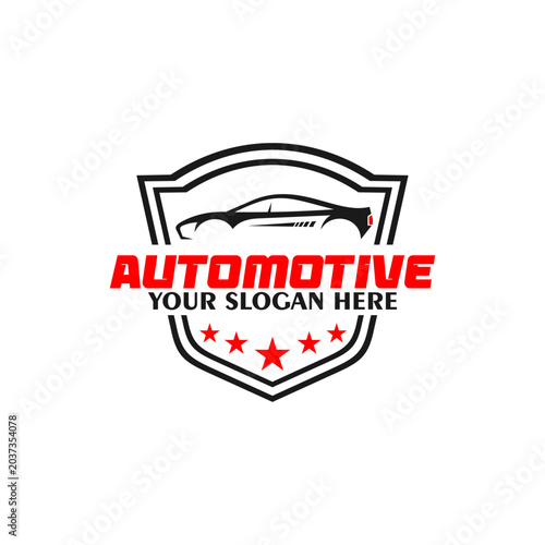 Automotive logo, a very simple, modern, and luxurious design. Suitable for workshops, automotive, shops, tire shops, and other spare parts stores.