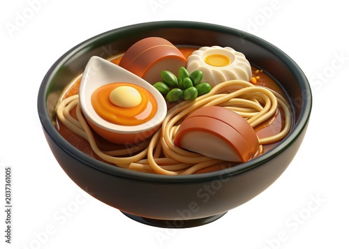 Delicious Asian Noodle Soup