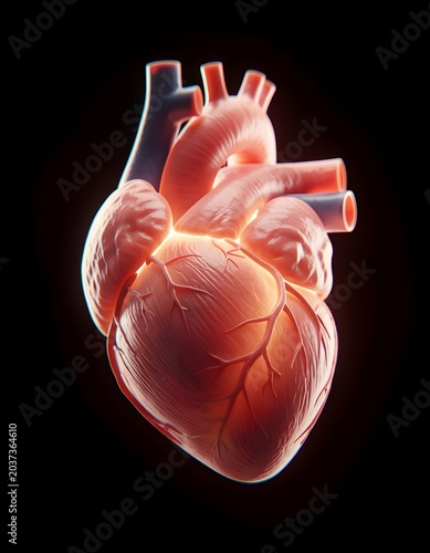 human heart anatomy